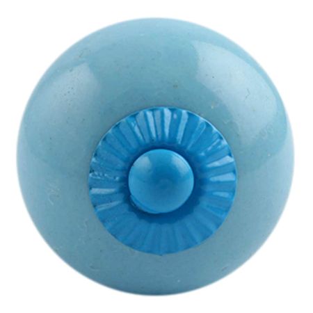 Sky Blue Turquoise Fitting Ceramic Knob